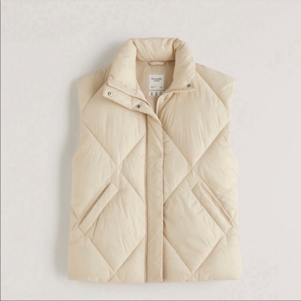 Abercrombie puffer vest